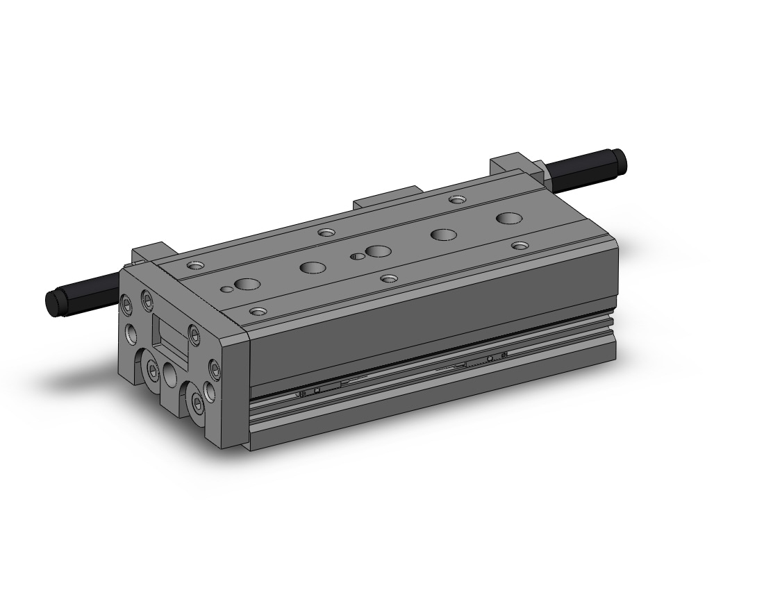 SMC MXS25-100B-M9NWSBPC cyl, air slide table, GUIDED CYLINDER