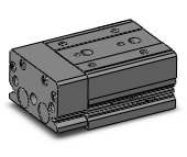 SMC MXS25-40F-M9PWSDPC cylinder, MXS/MXJ GUIDED CYLINDER