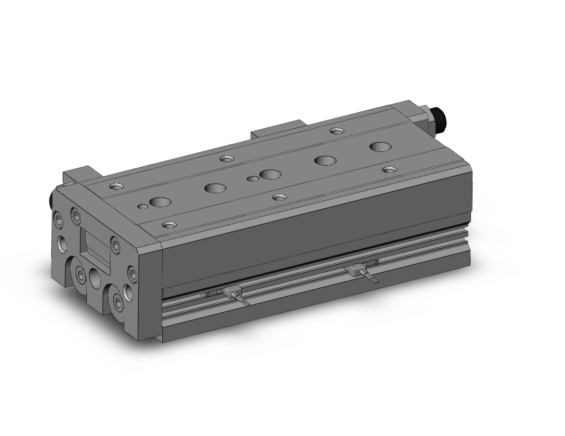 SMC MXS25TN-100A-M9NVSAPC cyl, slide table, stroke adj, MXS/MXJ GUIDED CYLINDER