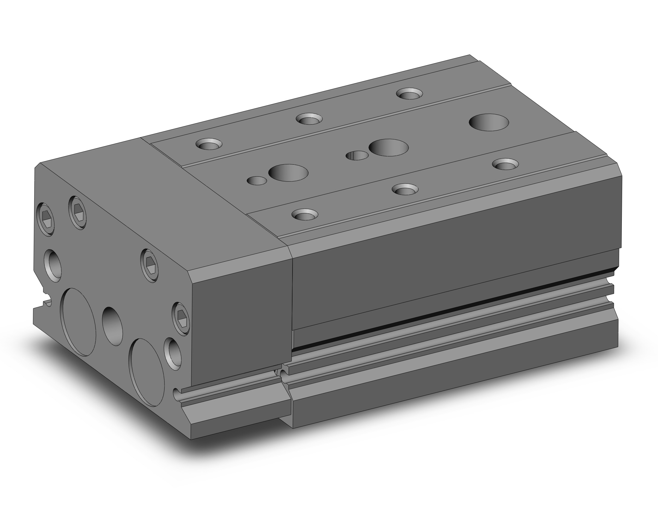 SMC MXS25TN-50F cylinder, MXS/MXJ GUIDED CYLINDER