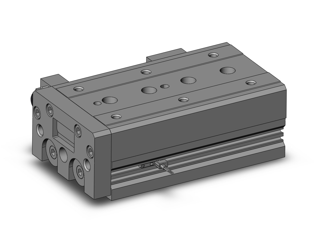 SMC MXS25TN-75AS-M9PWVSAPCS cyl, air slide table, GUIDED CYLINDER