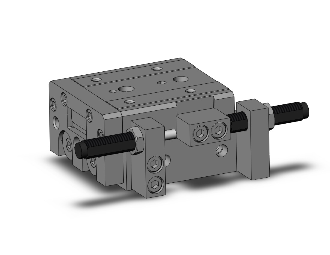 SMC MXS25TNL-20B cylinder, MXS/MXJ GUIDED CYLINDER