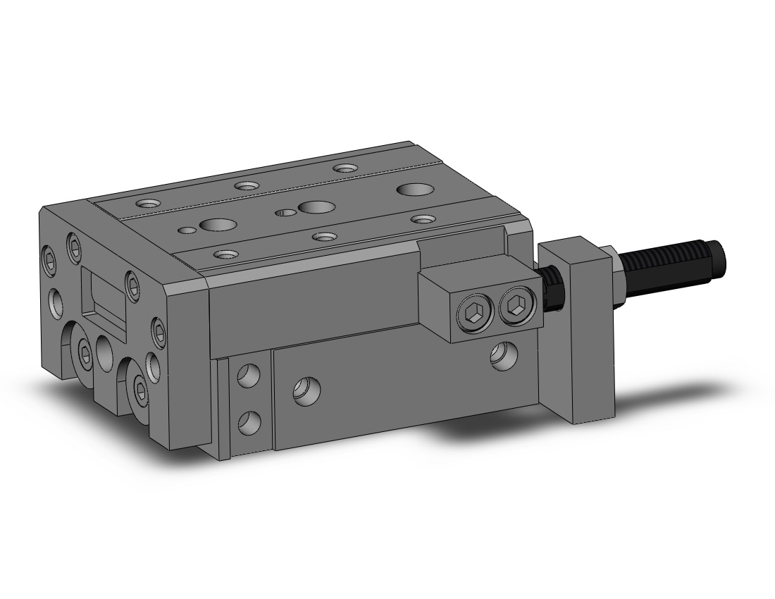 SMC MXS25TNL-50BT cylinder, MXS/MXJ GUIDED CYLINDER