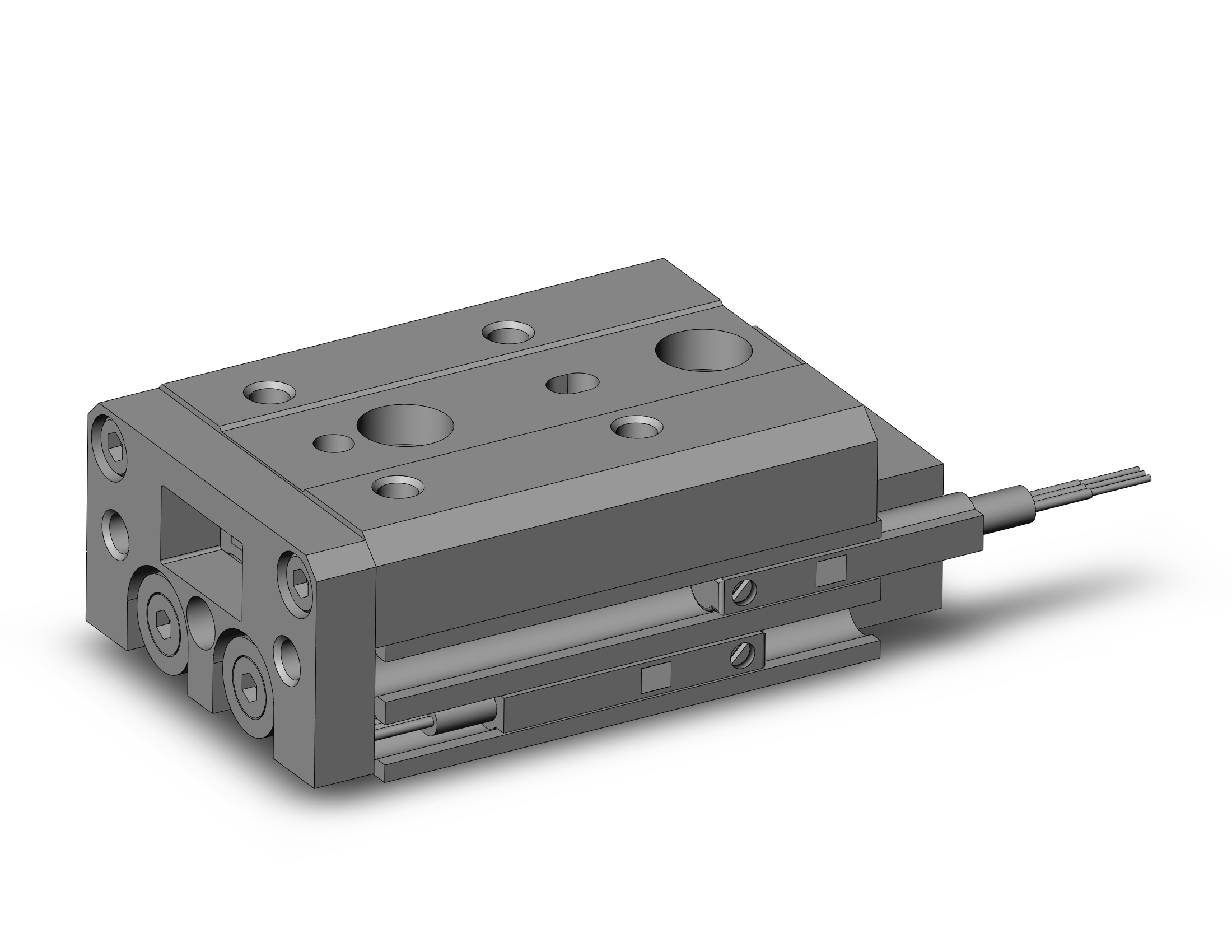 SMC MXS6-10P-M9NWSAPC 6mm mxj/mxs dbl-act auto-sw, MXS/MXJ GUIDED CYLINDER