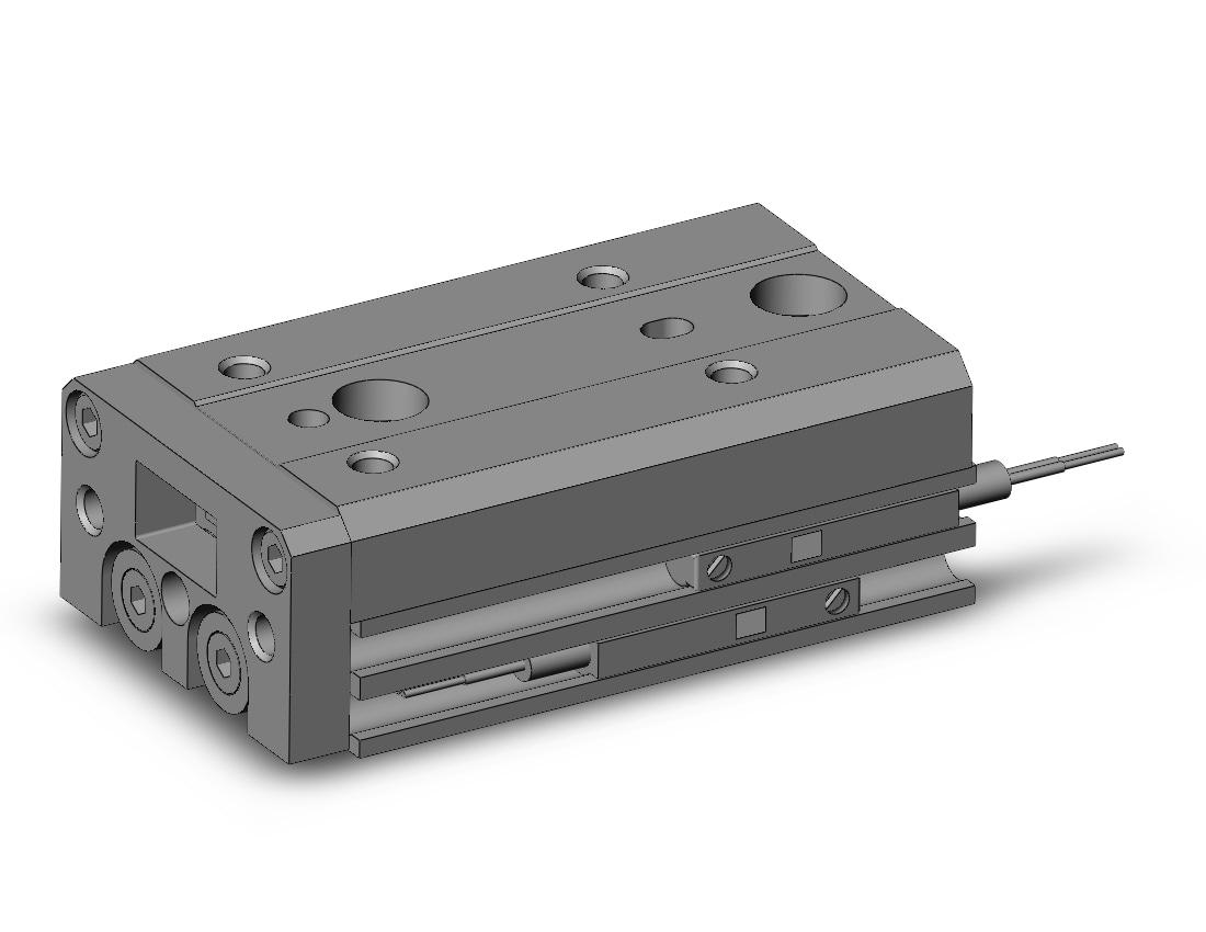 SMC MXS6-20-M9BL cyl, slide table, MXS/MXJ GUIDED CYLINDER