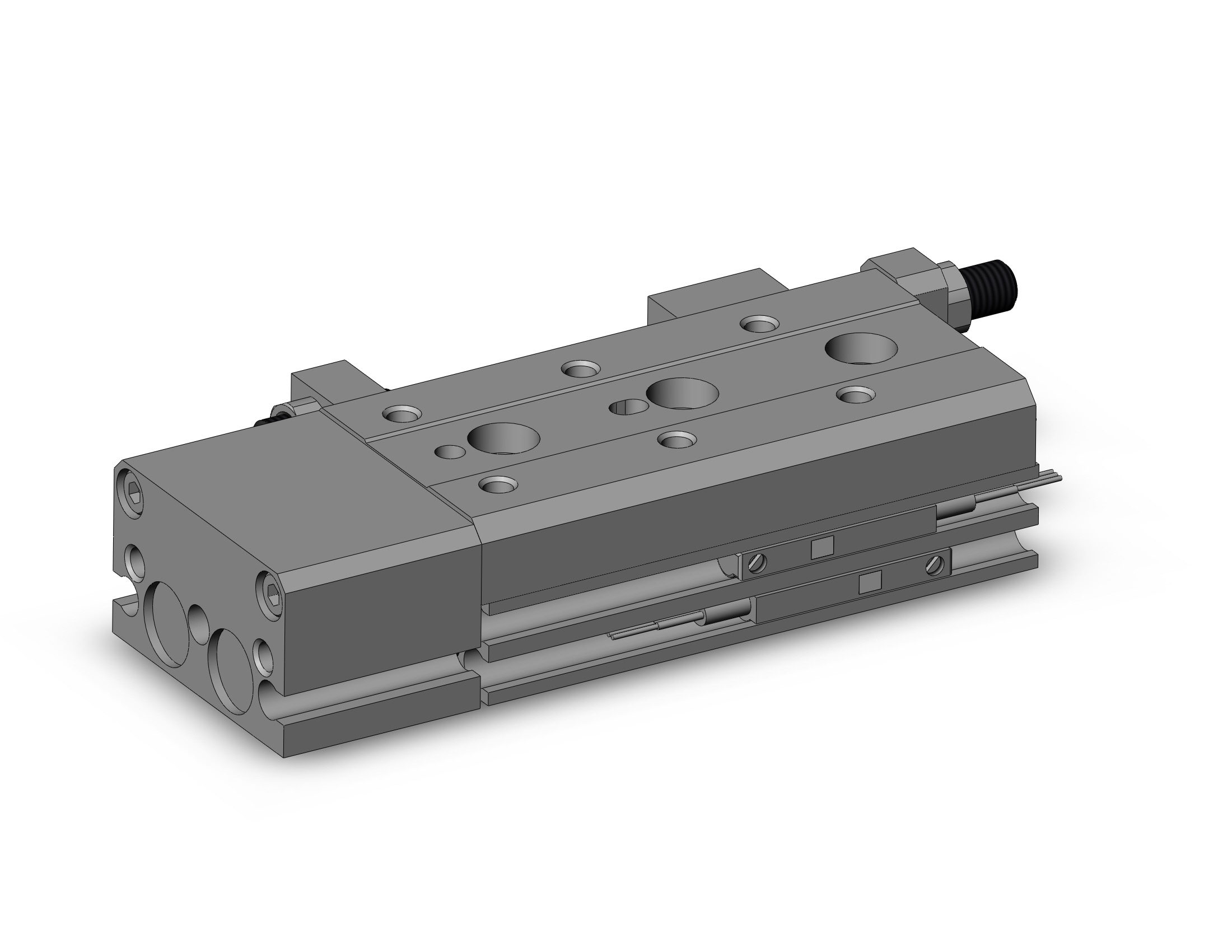 SMC MXS6-30AF-M9NSAPC cyl, air slide table, GUIDED CYLINDER