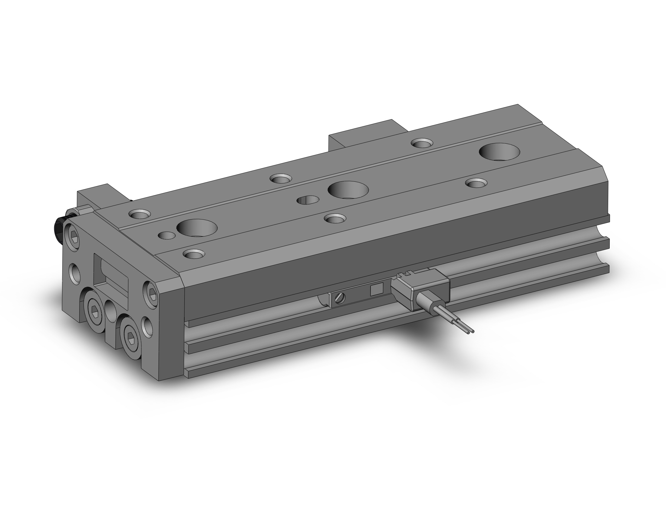 SMC MXS6-40AS-M9BVZS cyl, air slide table, GUIDED CYLINDER