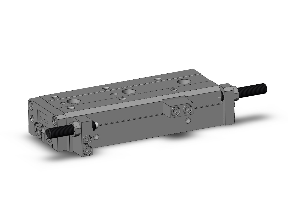 SMC MXS6L-40A-X11 cyl, slide table, stroke adj, MXS/MXJ GUIDED CYLINDER