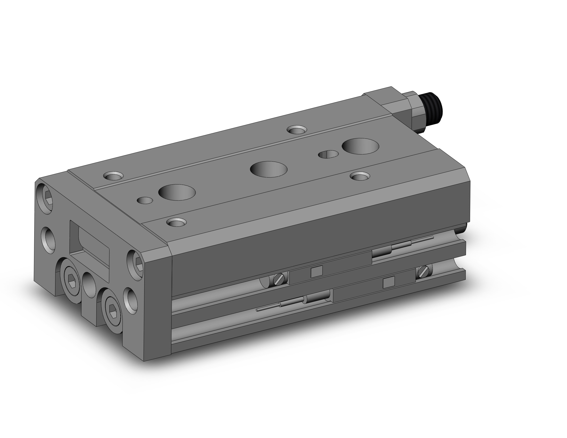 SMC MXS8-30AT-A93L cylinder, MXS/MXJ GUIDED CYLINDER