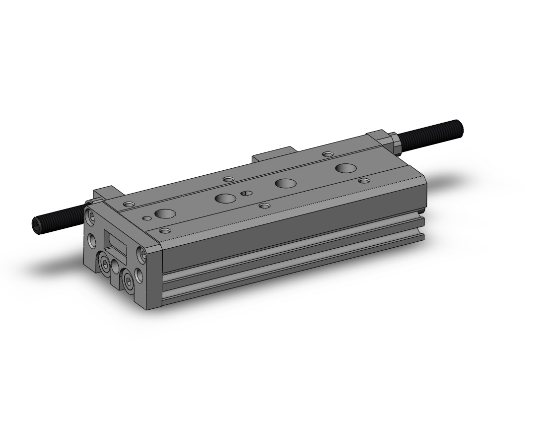 SMC MXS8-50A-X12 cyl, slide table, stroke adj, MXS/MXJ GUIDED CYLINDER