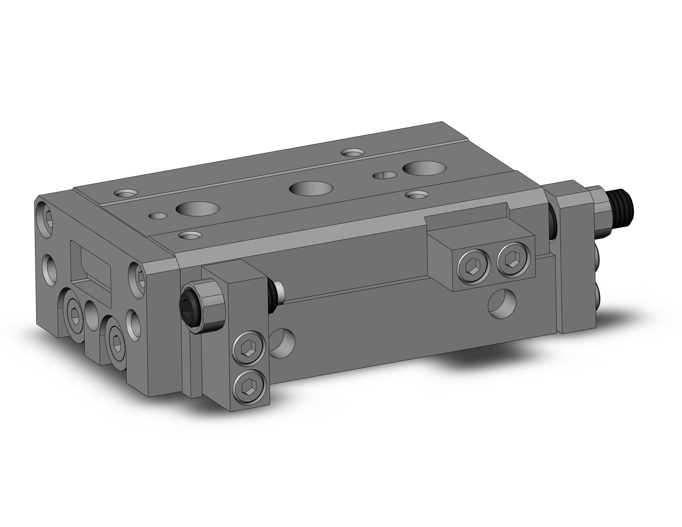 SMC MXS8L-30A-F9HSAPCS cyl, air slide table, symmetric type, GUIDED CYLINDER