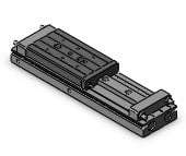 SMC MXW12-75B-M9PSDPC cylinder, air, GUIDED CYLINDER