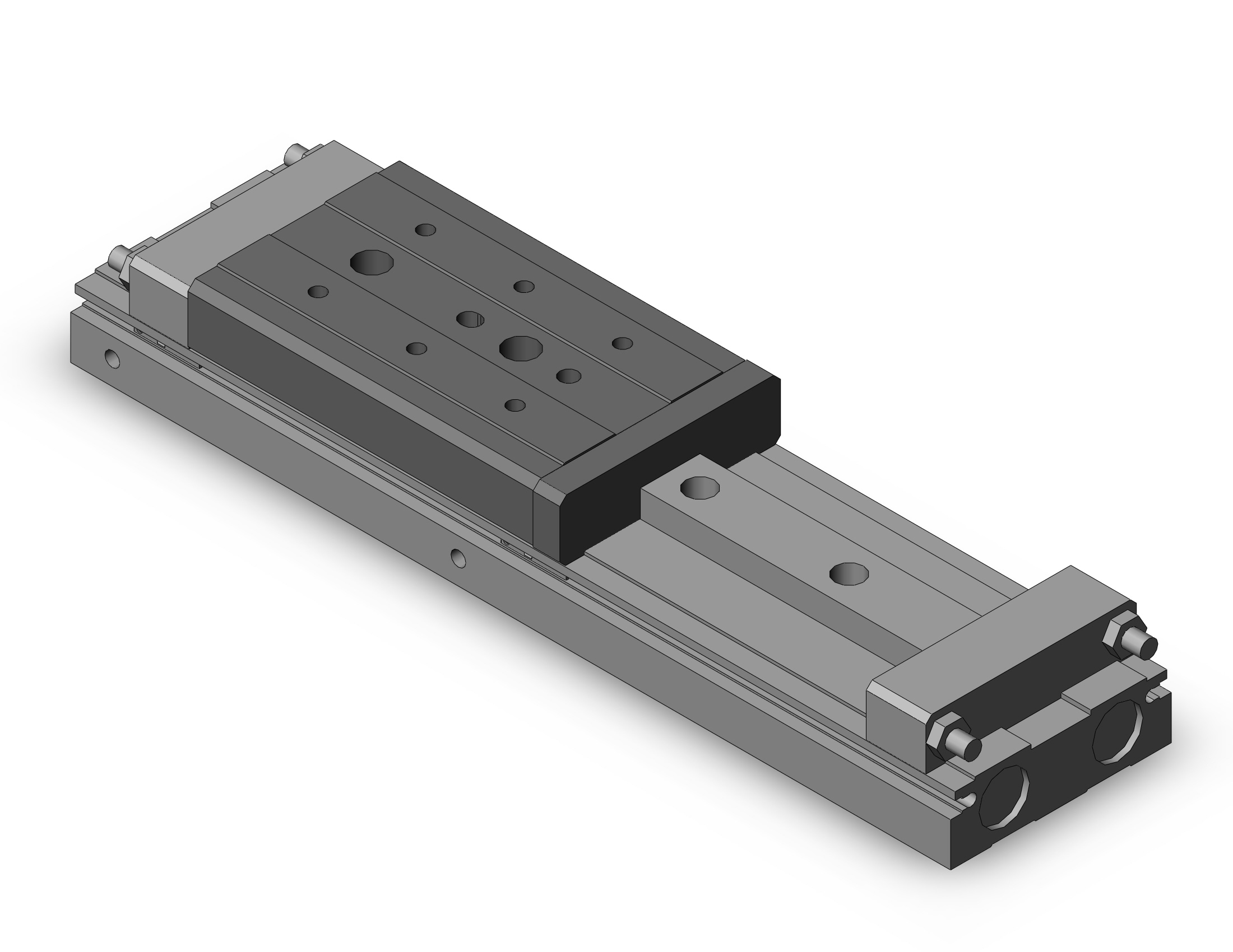 SMC MXW16-100-M9BWL 16mm mxw dbl-acting auto-sw, MXW GUIDED CYLINDER