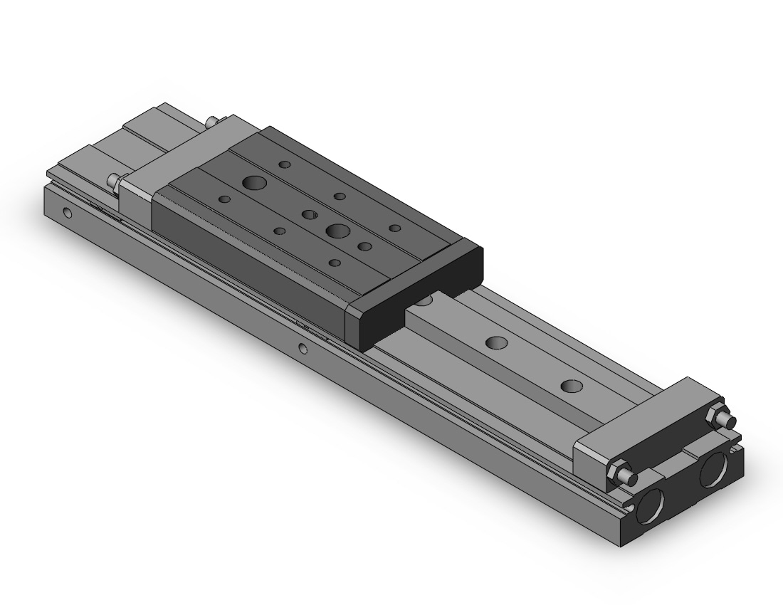 SMC MXW16-125-A93L cyl, slide table, long stroke, MXW GUIDED CYLINDER