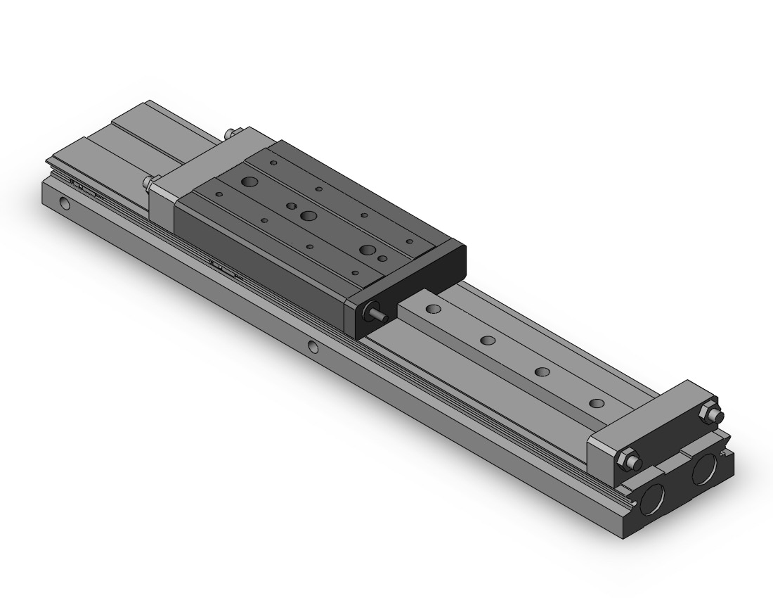 SMC MXW20-200B-M9BL cylinder, MXW GUIDED CYLINDER