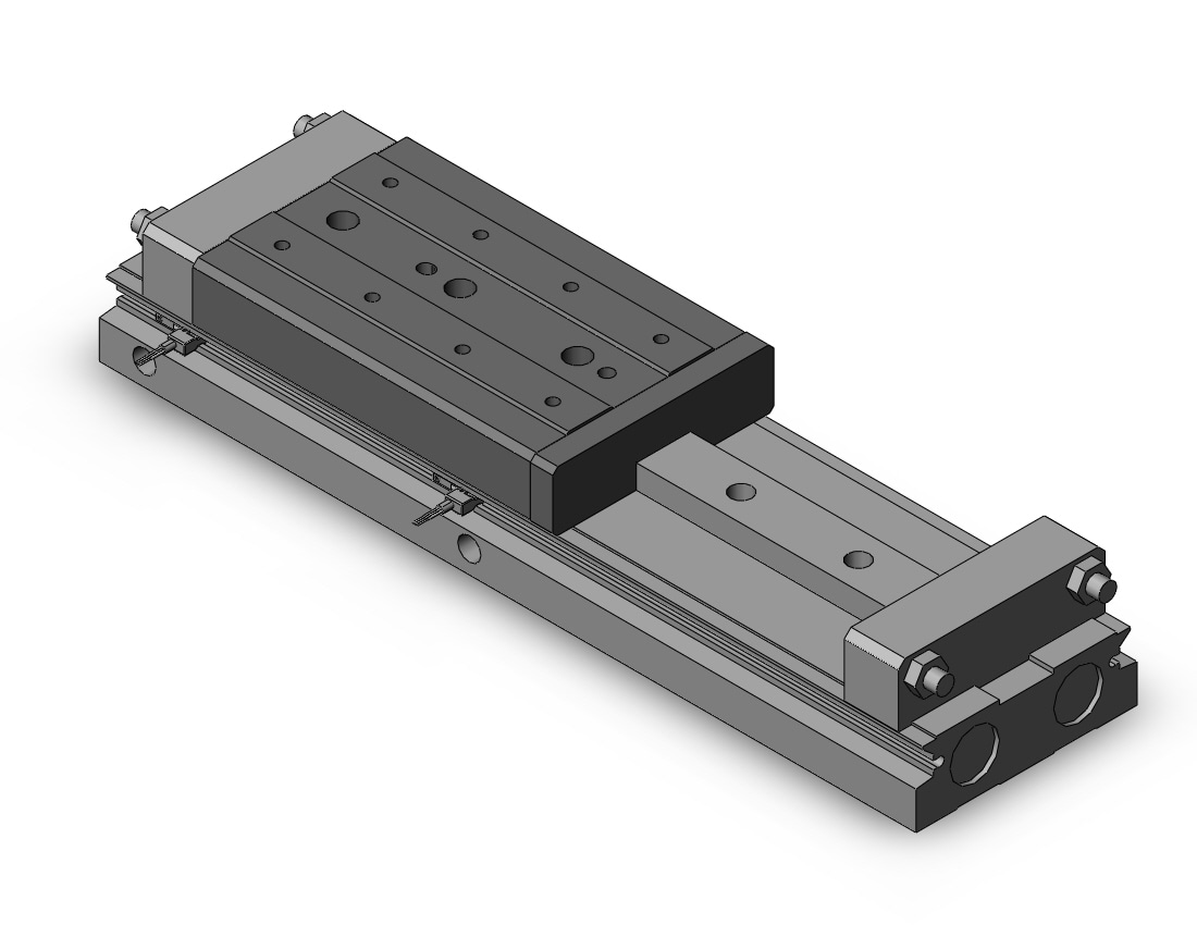 SMC MXW20TN-125-M9NVZ cylinder, MXW GUIDED CYLINDER