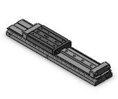 SMC MXW20TN-200B-M9P cylinder, MXW GUIDED CYLINDER