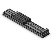 SMC MXW25-300-M9PSBPC cylinder, air, GUIDED CYLINDER