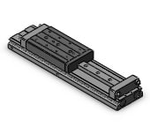 SMC MXW25TF-200 cyl, slide table, long stroke, MXW GUIDED CYLINDER