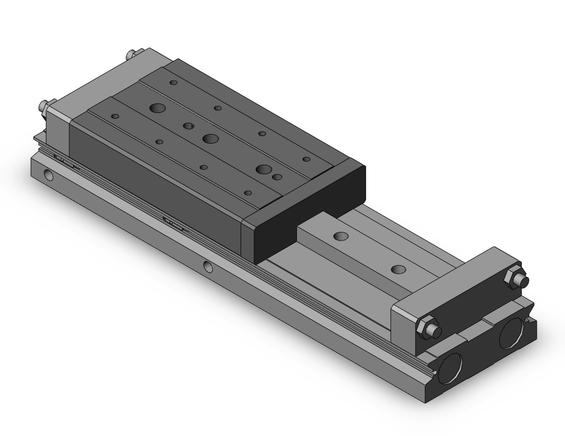 SMC MXW25TN-150-M9BL 25mm mxw dbl-acting auto-sw, MXW GUIDED CYLINDER