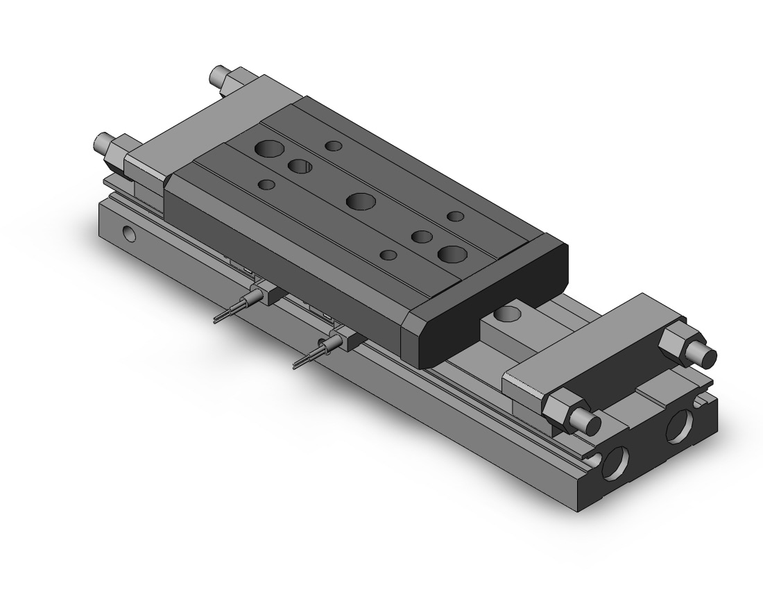 SMC MXW8-25-A93VZ cylinder, MXW GUIDED CYLINDER