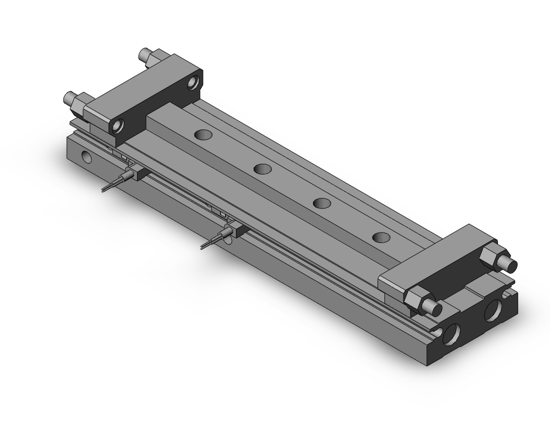 SMC MXW8-50-A93VZ cylinder, MXW GUIDED CYLINDER