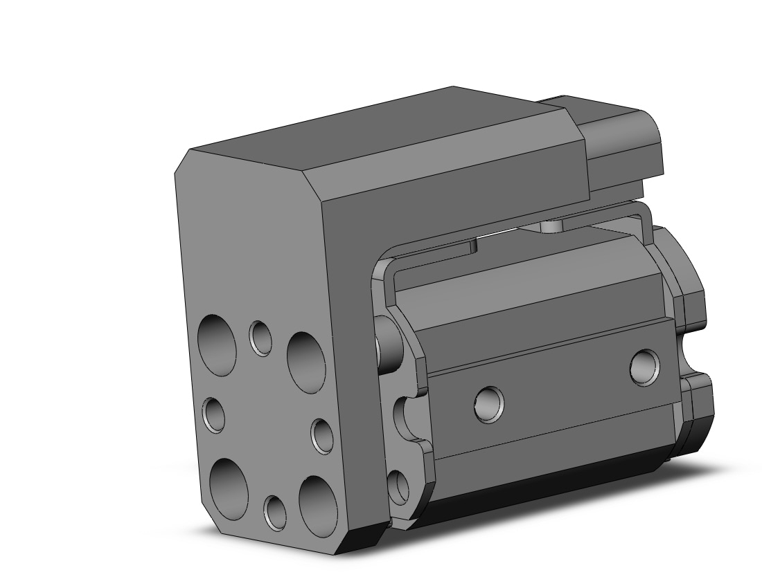 SMC MXZ12R-10-M9PVLS cylinder, air, COMPACT CYLINDER W/LINEAR GUIDE