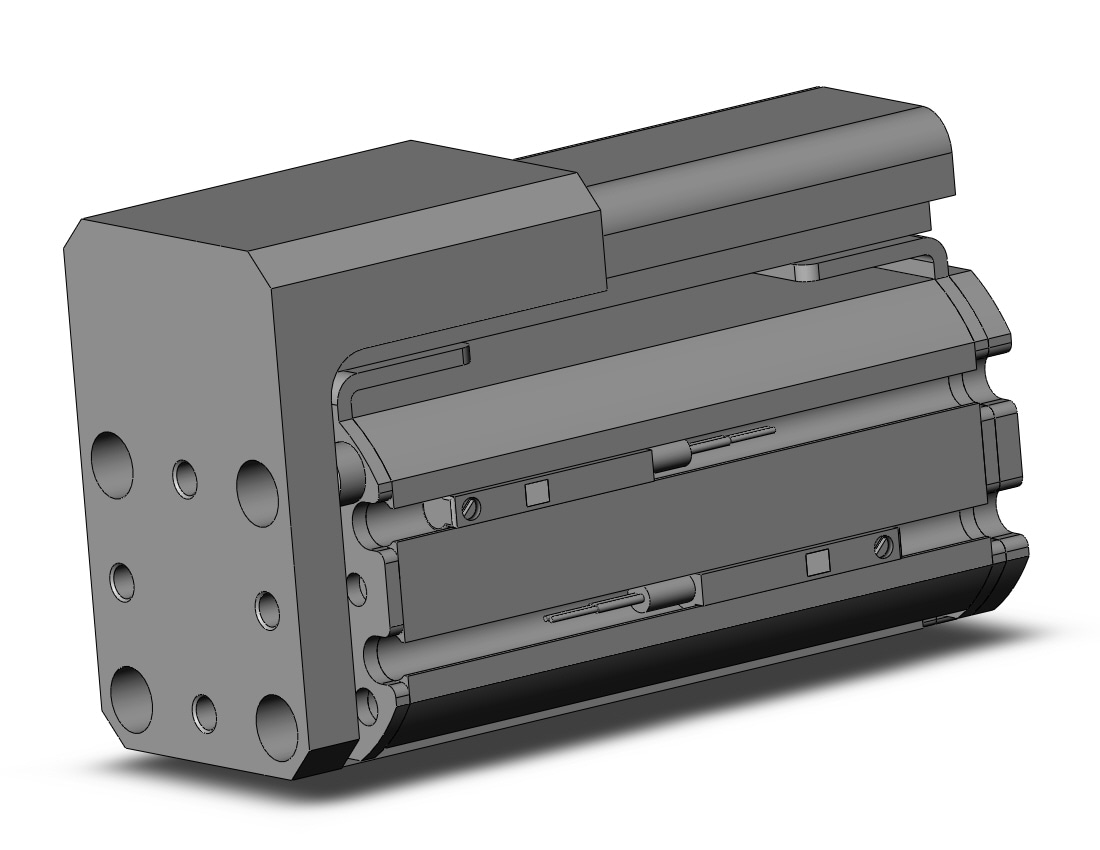 SMC MXZ20-40L-M9BWL cylinder, air, COMPACT CYLINDER W/LINEAR GUIDE