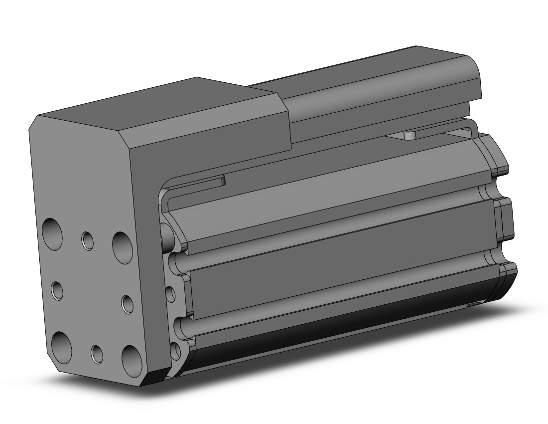 SMC MXZ20-45 cylinder, air, COMPACT CYLINDER W/LINEAR GUIDE