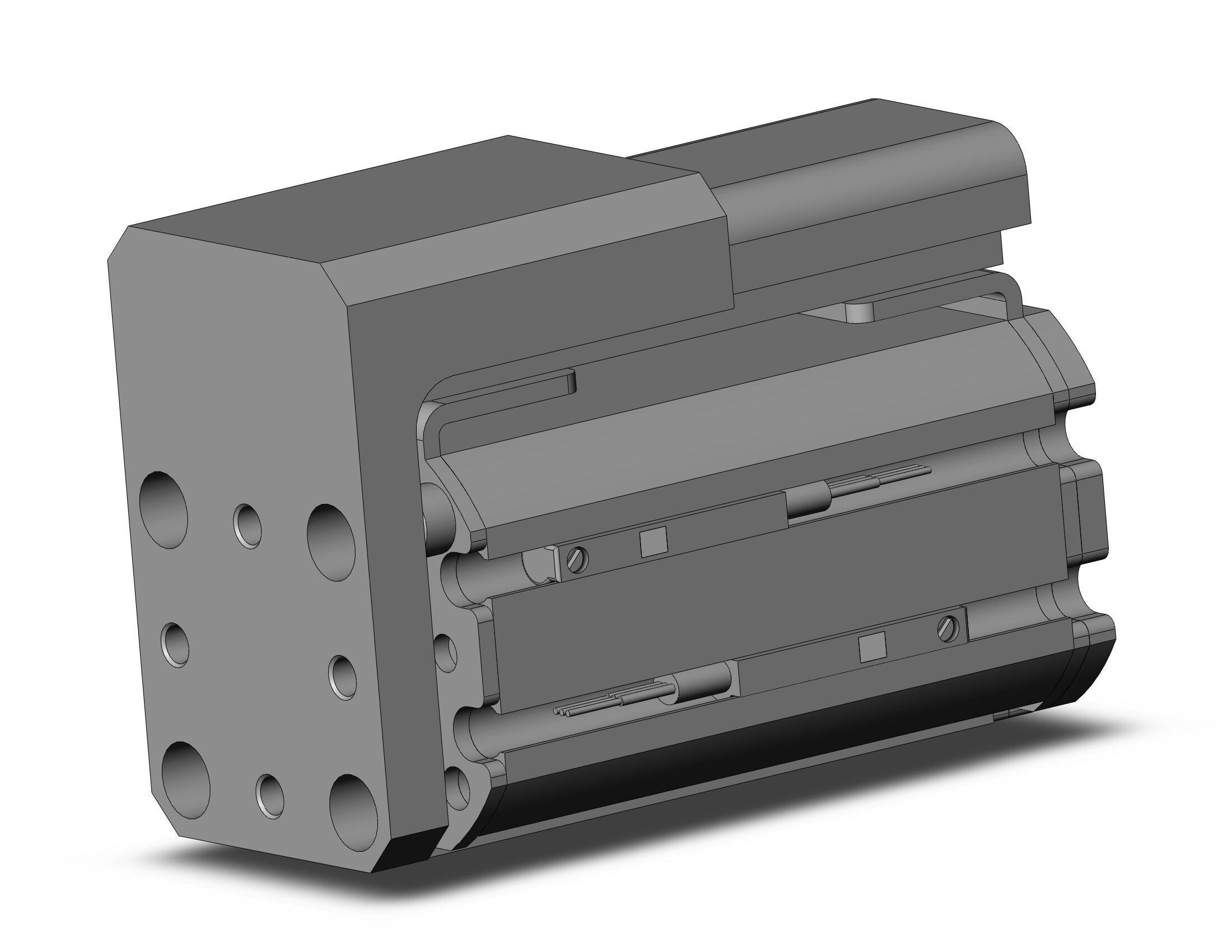 SMC MXZ20L-30L-M9NSAPC cylinder, air, COMPACT CYLINDER W/LINEAR GUIDE