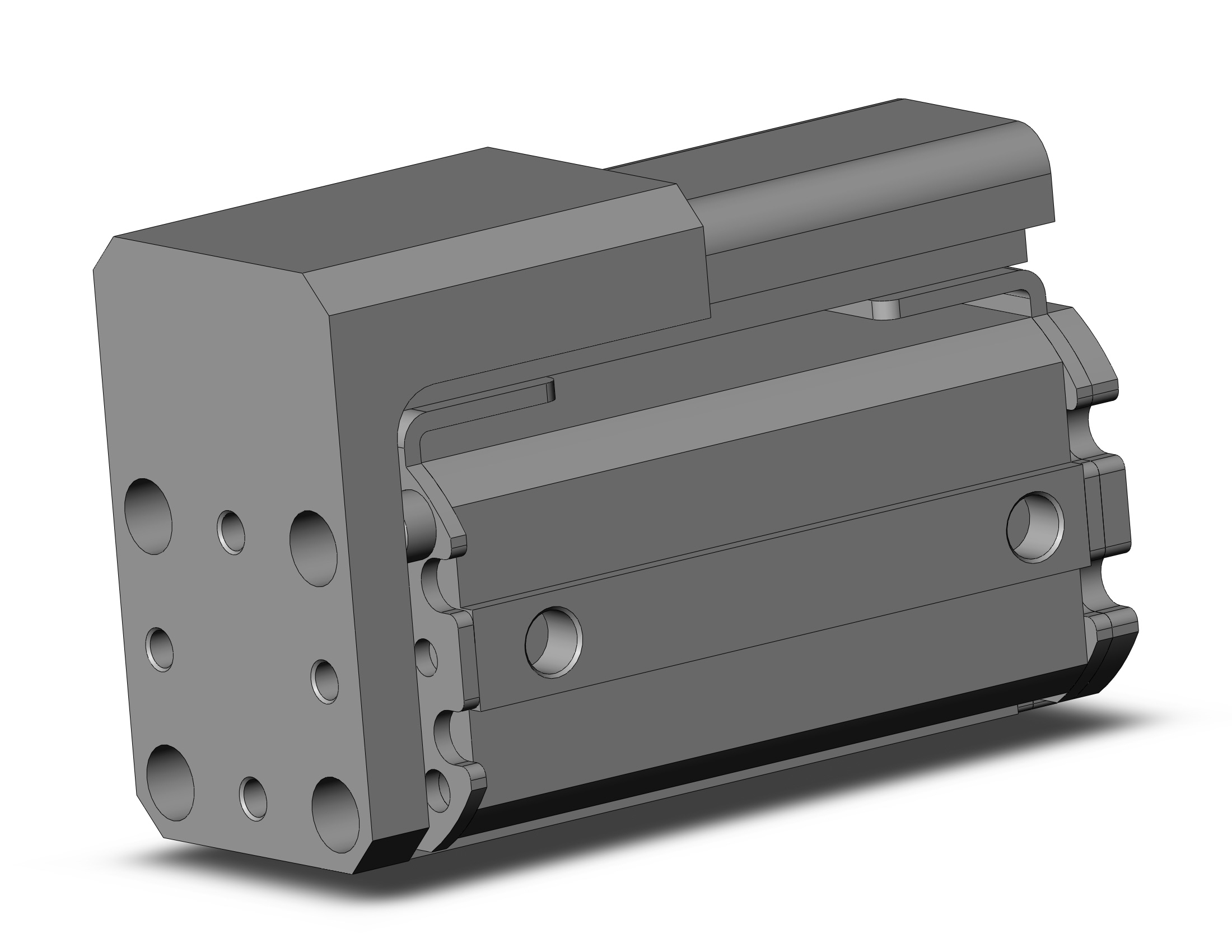 SMC MXZ20R-35L-M9NSAPC cylinder, air, COMPACT CYLINDER W/LINEAR GUIDE