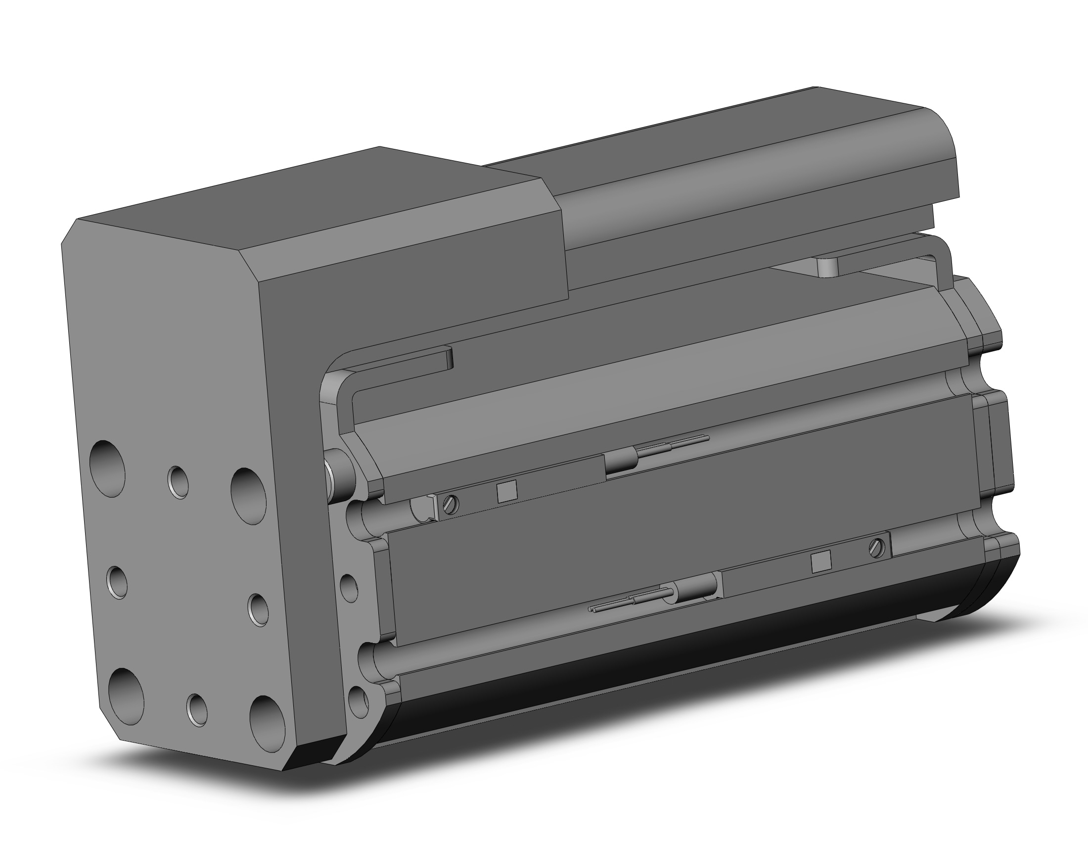 SMC MXZ25-50L-M9BL cylinder, air, COMPACT CYLINDER W/LINEAR GUIDE