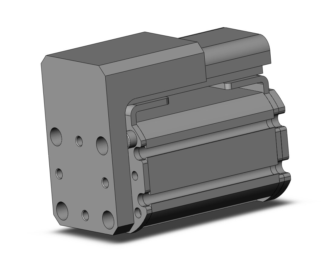 SMC MXZ25L-25 cylinder, air, COMPACT CYLINDER W/LINEAR GUIDE