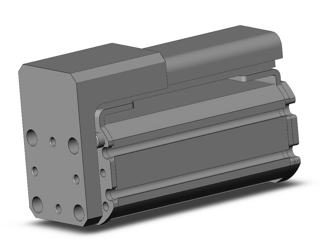 SMC MXZ25L-50L cylinder, air, COMPACT CYLINDER W/LINEAR GUIDE