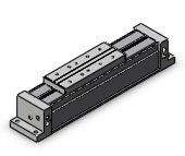 SMC MY1B100TN-100 cyl, rodless, h/precision, MY1B GUIDED CYL