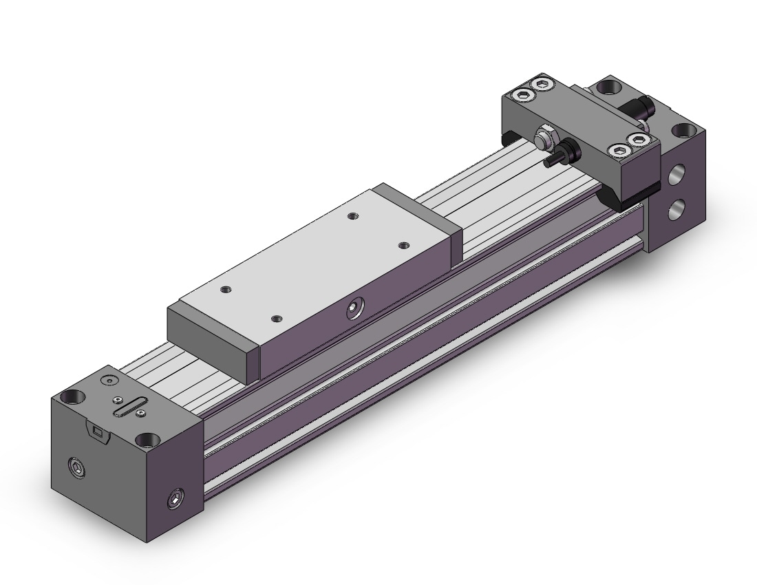 SMC MY1B40-100SLZ cylinder, rodless, mechanically jointed, RODLESS CYLINDER