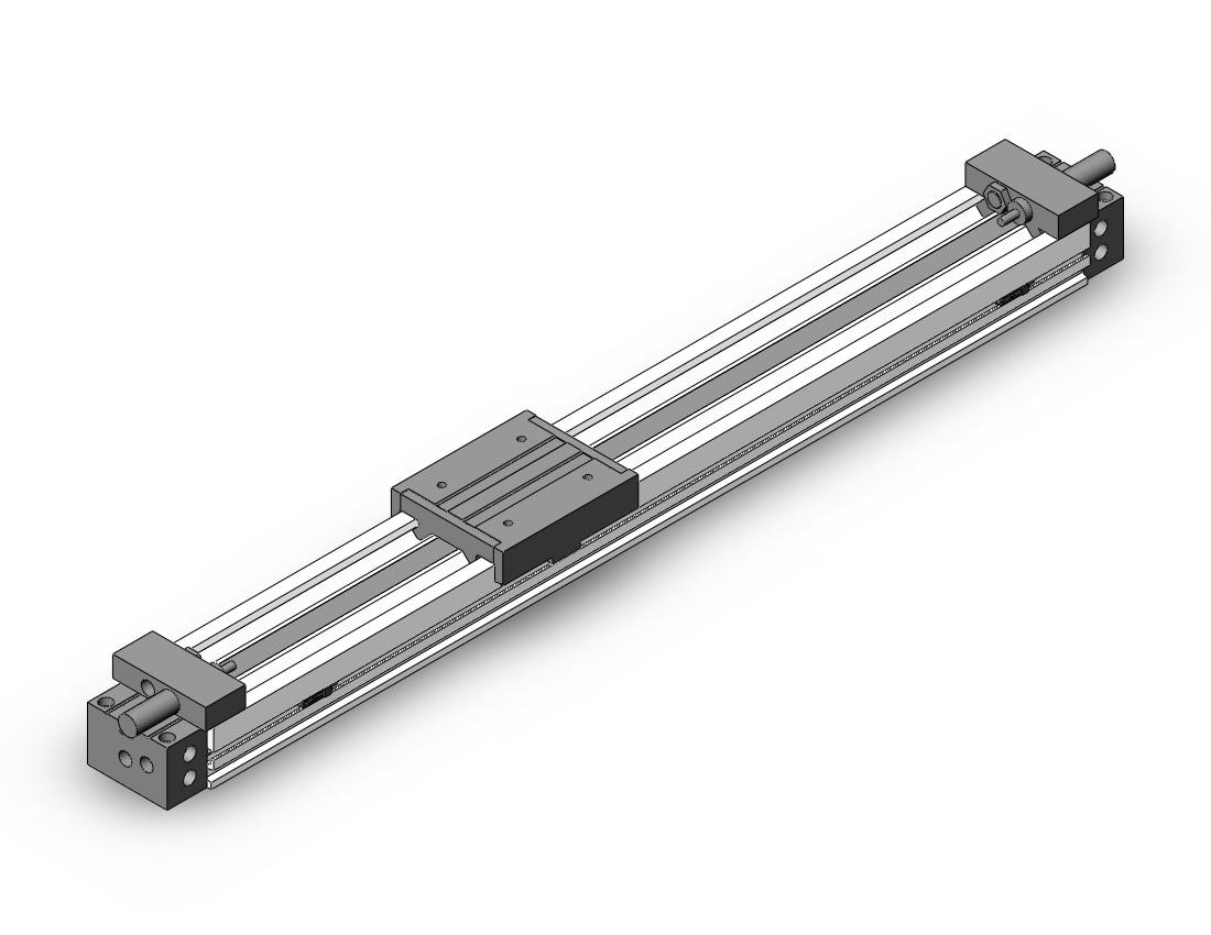 SMC MY1C25-500H-M9BWL cyl, rodless, h/precision, MYC GUIDED CYLINDER