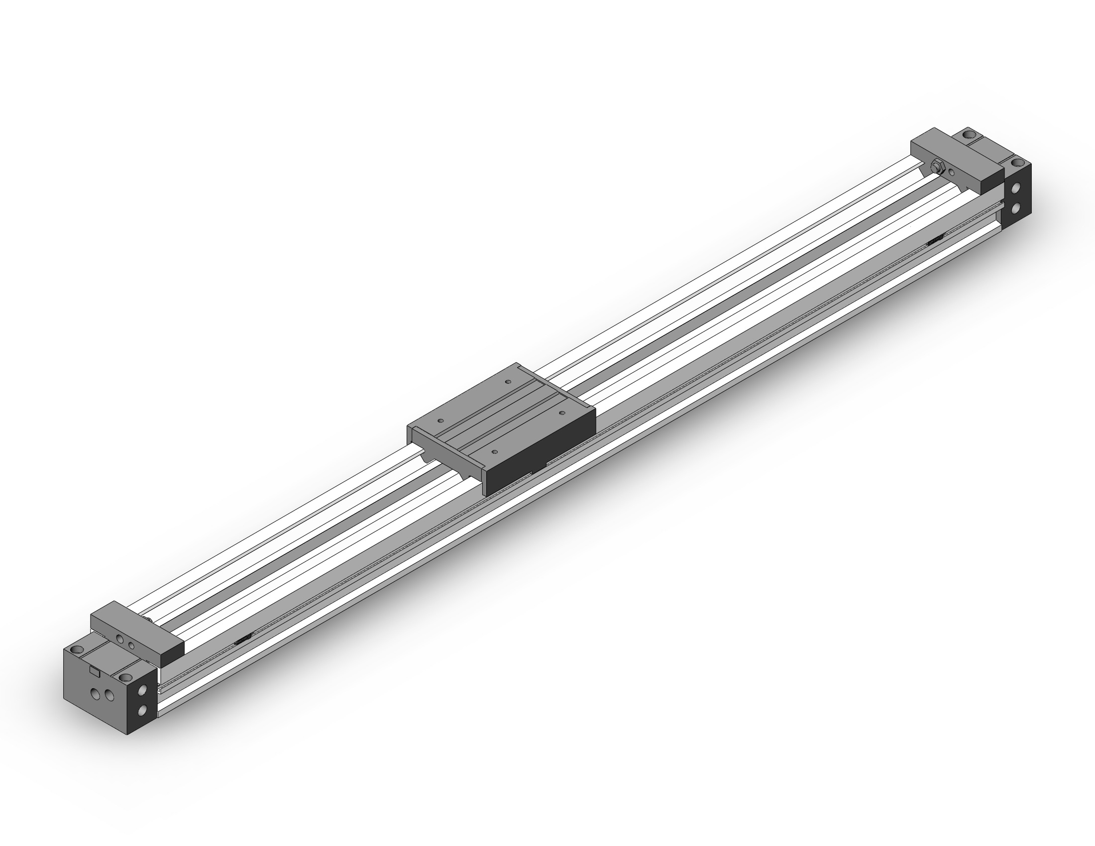 SMC MY1C40G-1000A-M9BWL cyl, rodless, h/precision, MYC GUIDED CYLINDER