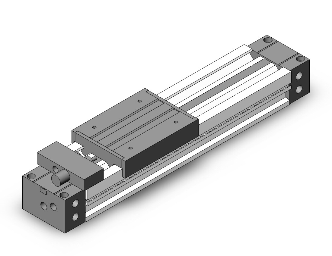 SMC MY1C40TN-200HS cyl, rodless, h/precision, MYC GUIDED CYLINDER