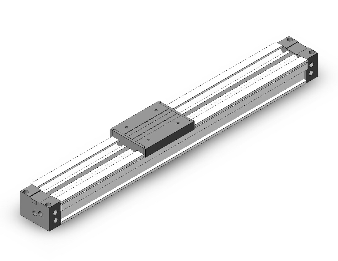 SMC MY1C50TF-700 cyl, rodless, h/precision, MYC GUIDED CYLINDER