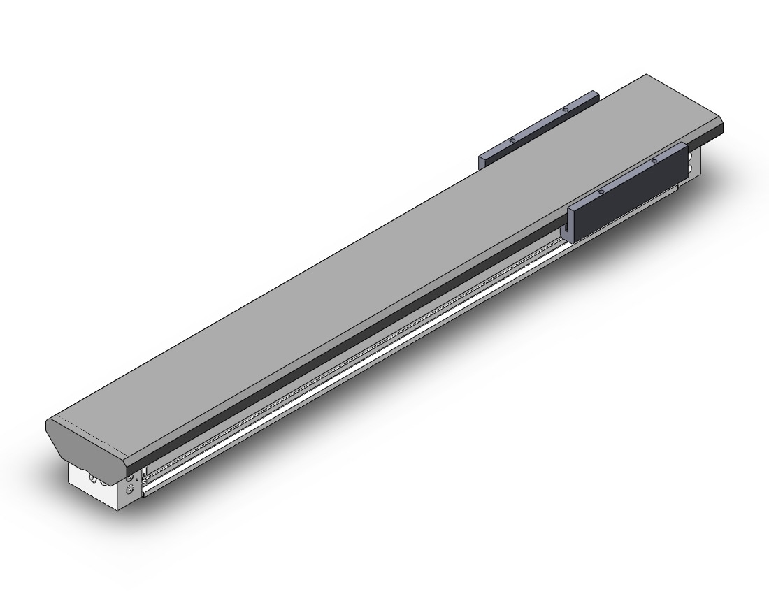 SMC MY1CW32TN-600 cyl, rodless, h/precision, MYC GUIDED CYLINDER