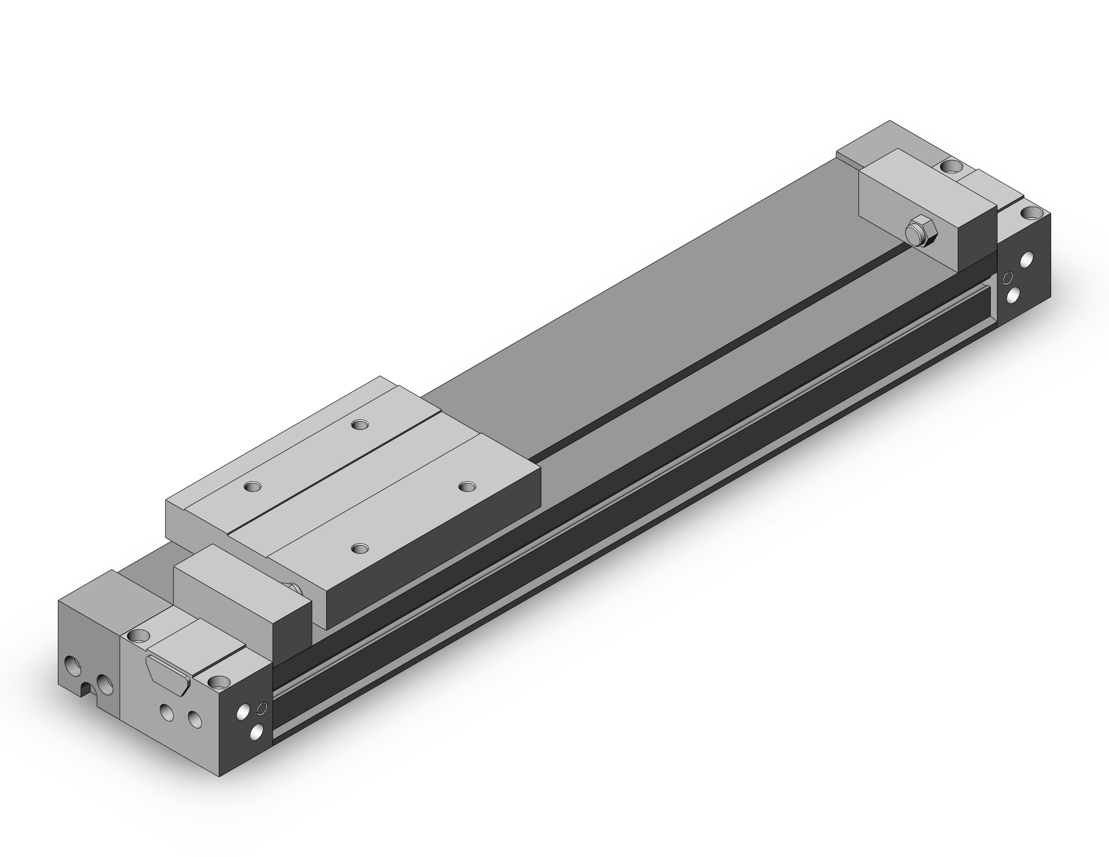 SMC MY1H16-150A cyl, rodless, h/precision, MYH GUIDED CYLINDER