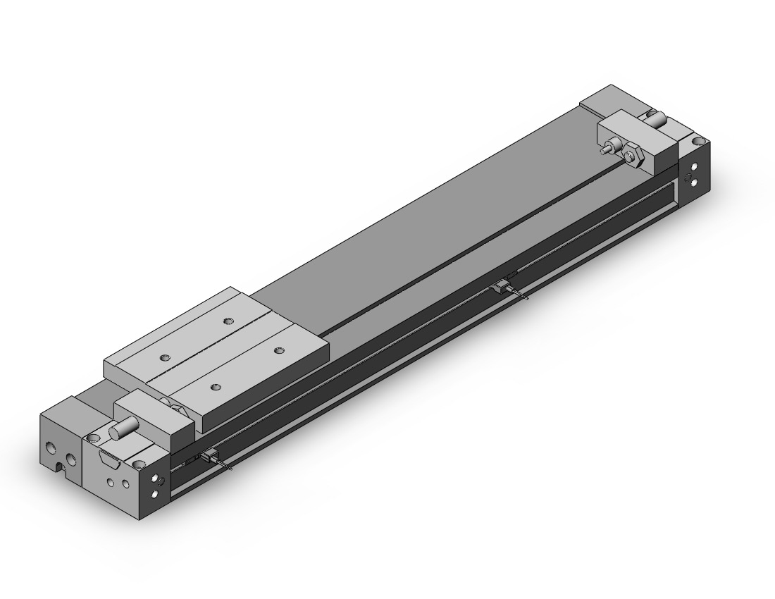 SMC MY1H20G-250L-M9BVL cyl, rodless, h/precision, MYH GUIDED CYLINDER