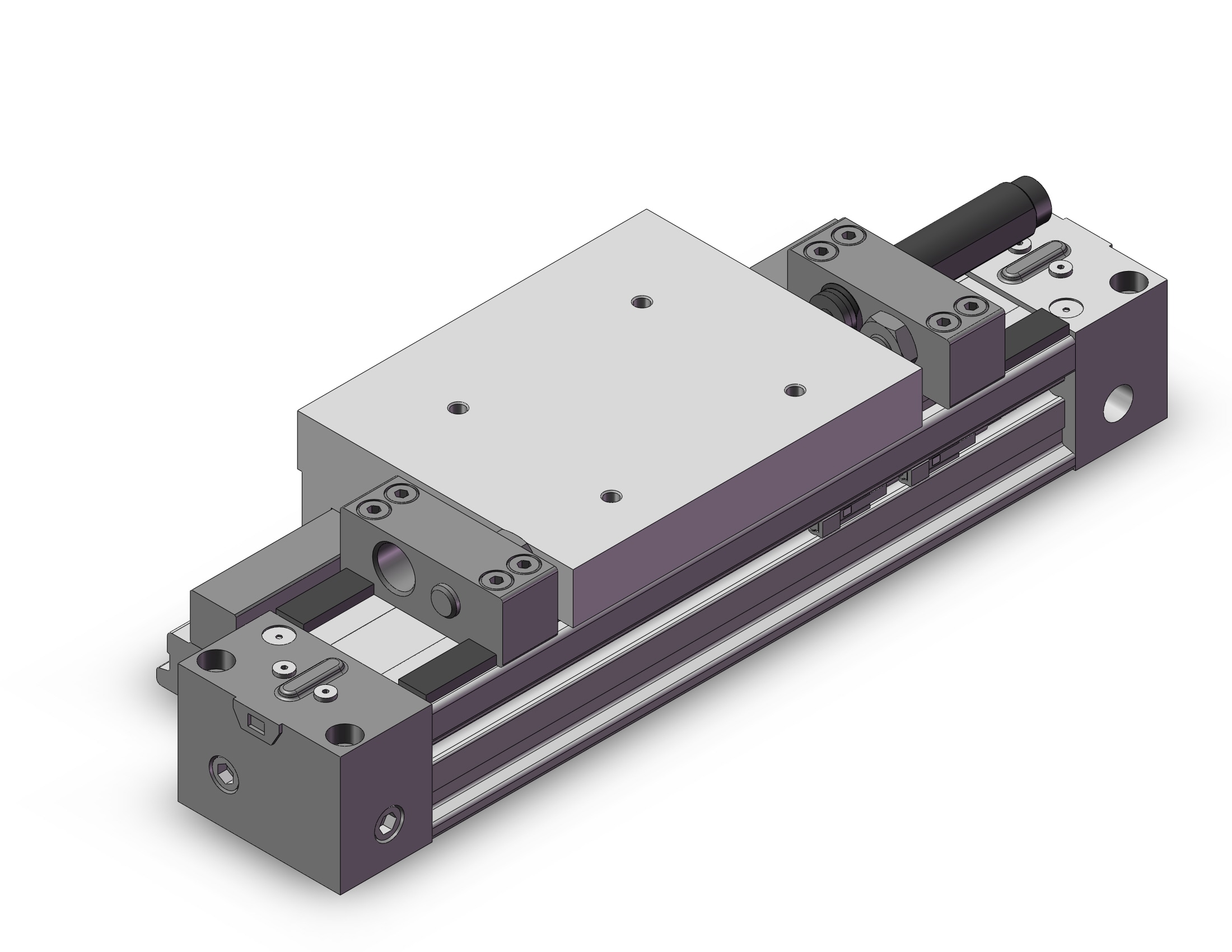 SMC MY1H25-50A7H7Z-M9PSAPC cyl, rodless, h/precision, MYH GUIDED CYLINDER