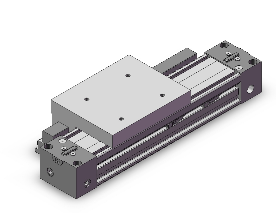 SMC MY1H25-50Z-A93 cyl, rodless, h/precision, MYH GUIDED CYLINDER