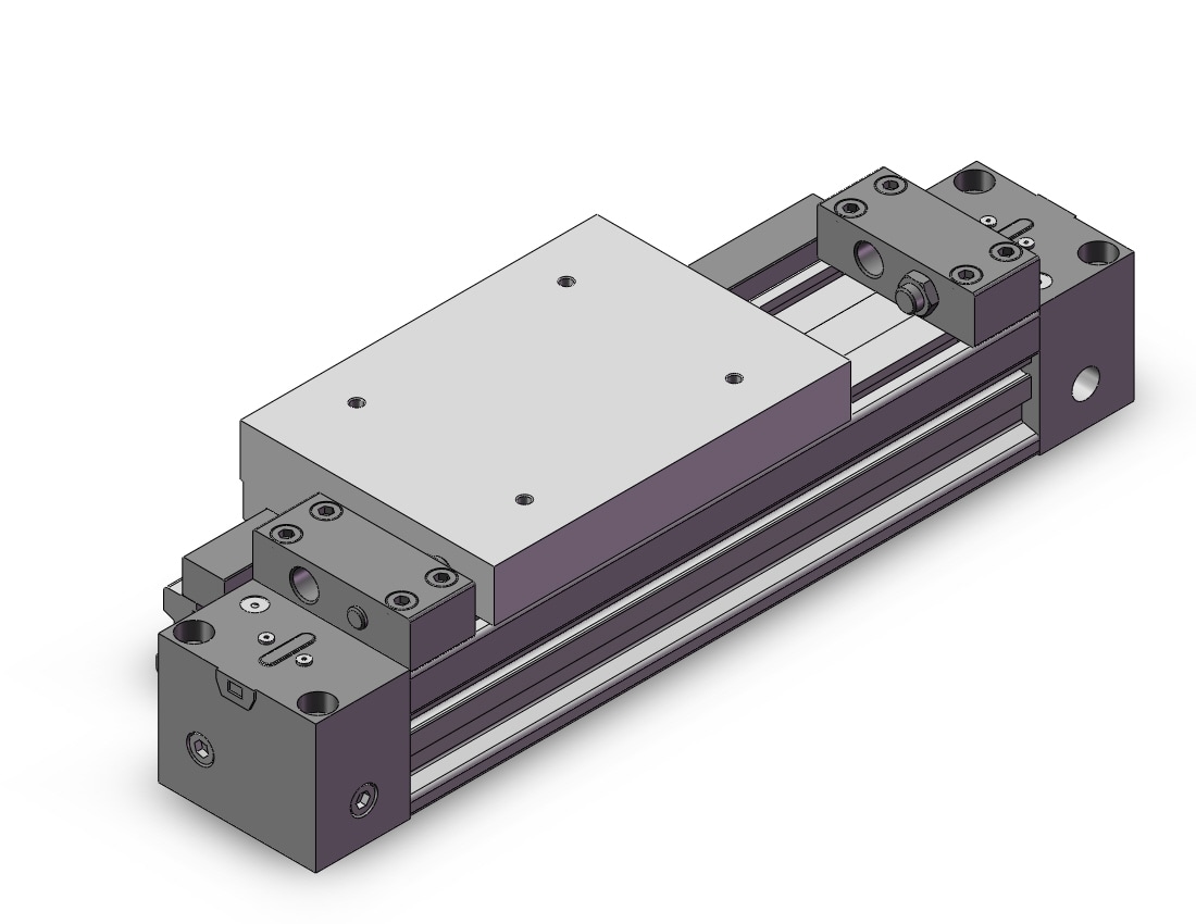 SMC MY1H40-50AZ 40mm myh dbl-act auto-sw, MYH GUIDED CYLINDER