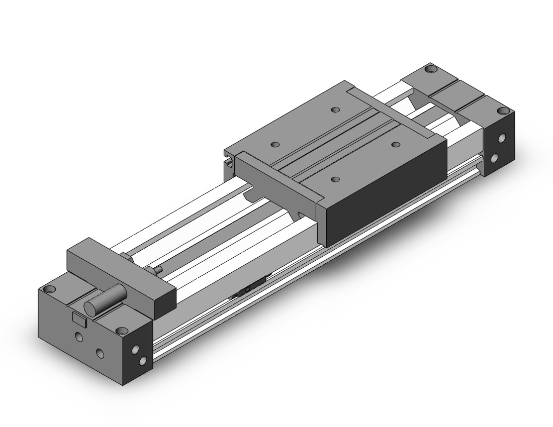 SMC MY1M16-100LS-A93 cyl, rodless, h/precision, MY1M GUIDED CYLINDER