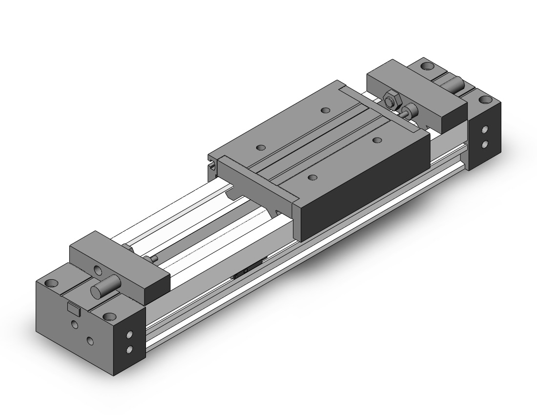 SMC MY1M20-100L-M9BL cyl, rodless, h/precision, MY1M GUIDED CYLINDER