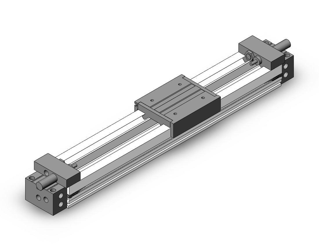 SMC MY1M25-300H-M9NSAPC cyl, rodless, h/precision, MY1M GUIDED CYLINDER