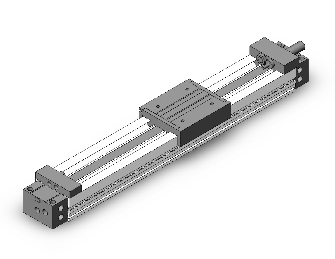 SMC MY1M25TN-300AH cyl, rodless, h/precision, MY1M GUIDED CYLINDER